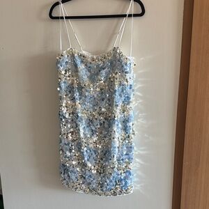 J.Crew Collevtion Sequin Spaghetti Strap Dress size 6 new with tags